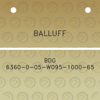 balluff-bdg-6360-0-05-w095-1000-65