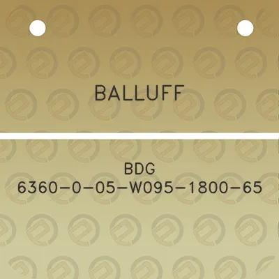 balluff-bdg-6360-0-05-w095-1800-65