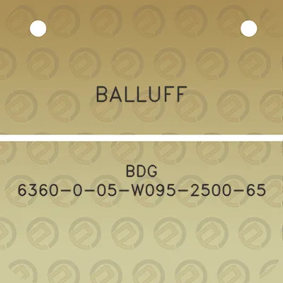 balluff-bdg-6360-0-05-w095-2500-65