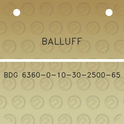 balluff-bdg-6360-0-10-30-2500-65