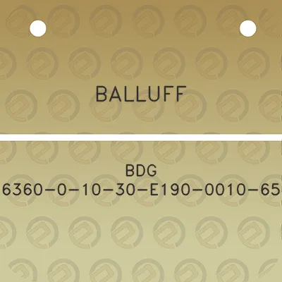 balluff-bdg-6360-0-10-30-e190-0010-65