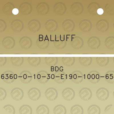 balluff-bdg-6360-0-10-30-e190-1000-65