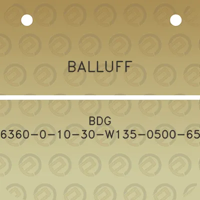 balluff-bdg-6360-0-10-30-w135-0500-65