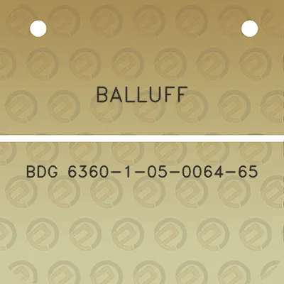 balluff-bdg-6360-1-05-0064-65