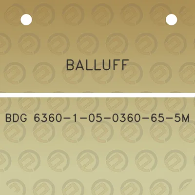 balluff-bdg-6360-1-05-0360-65-5m