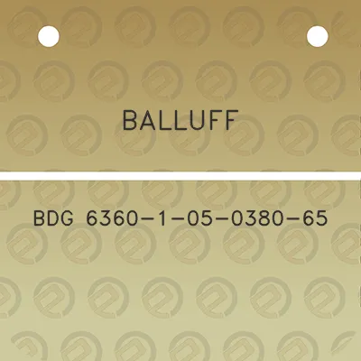 balluff-bdg-6360-1-05-0380-65