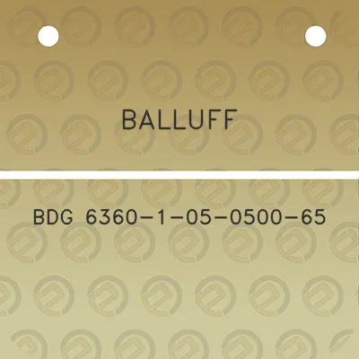 balluff-bdg-6360-1-05-0500-65