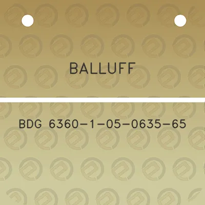 balluff-bdg-6360-1-05-0635-65