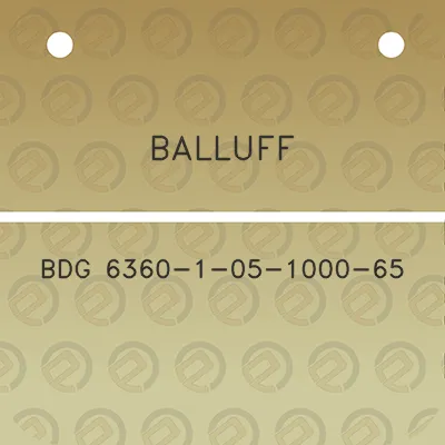 balluff-bdg-6360-1-05-1000-65