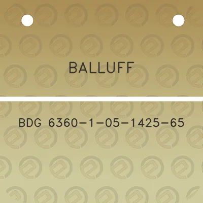 balluff-bdg-6360-1-05-1425-65