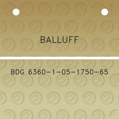 balluff-bdg-6360-1-05-1750-65