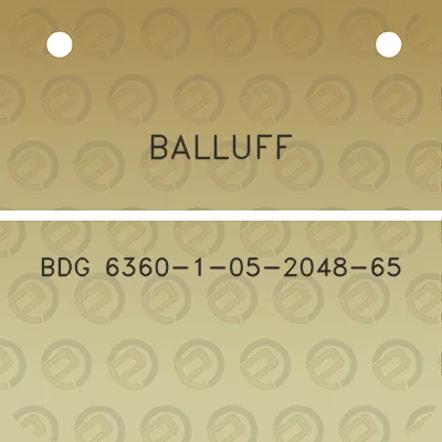 balluff-bdg-6360-1-05-2048-65