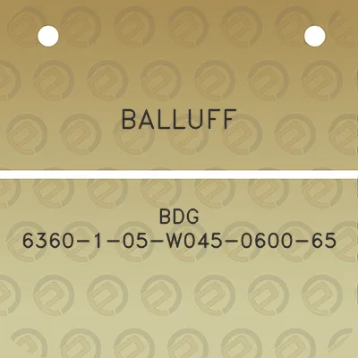 balluff-bdg-6360-1-05-w045-0600-65