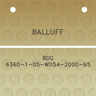 balluff-bdg-6360-1-05-w054-2000-65