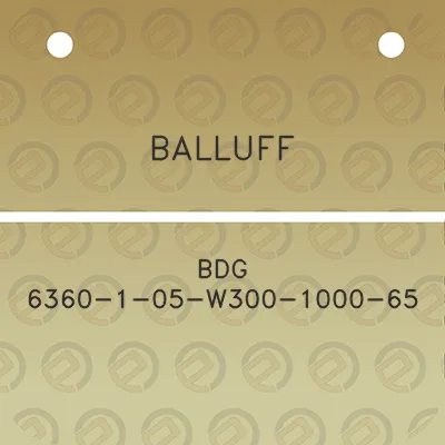 balluff-bdg-6360-1-05-w300-1000-65