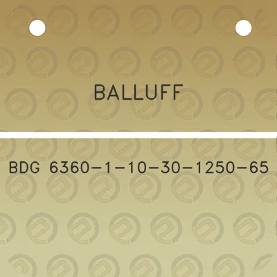 balluff-bdg-6360-1-10-30-1250-65