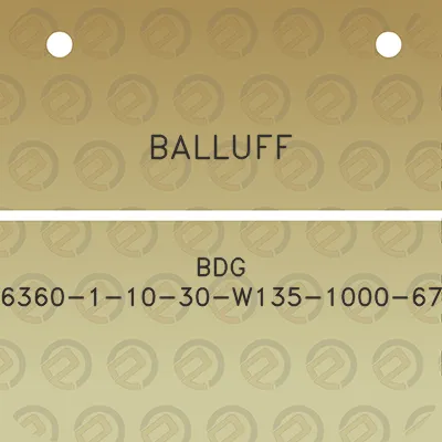 balluff-bdg-6360-1-10-30-w135-1000-67