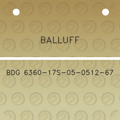 balluff-bdg-6360-17s-05-0512-67