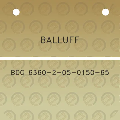 balluff-bdg-6360-2-05-0150-65