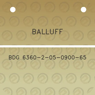 balluff-bdg-6360-2-05-0900-65