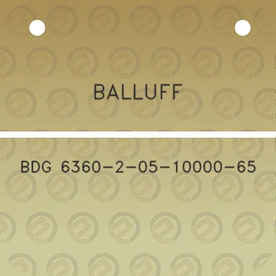 balluff-bdg-6360-2-05-10000-65