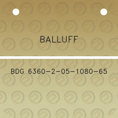 balluff-bdg-6360-2-05-1080-65