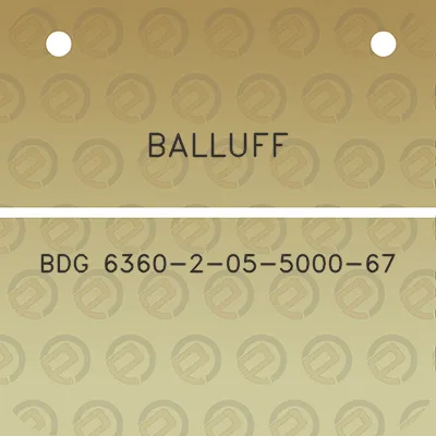 balluff-bdg-6360-2-05-5000-67