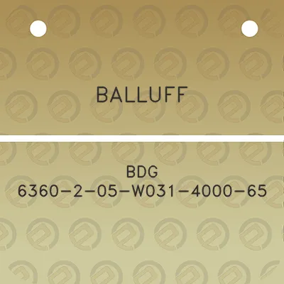 balluff-bdg-6360-2-05-w031-4000-65