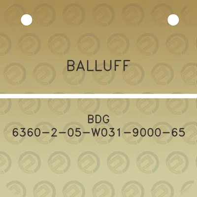 balluff-bdg-6360-2-05-w031-9000-65