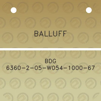 balluff-bdg-6360-2-05-w054-1000-67