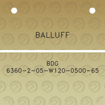 balluff-bdg-6360-2-05-w120-0500-65