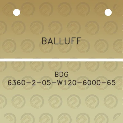 balluff-bdg-6360-2-05-w120-6000-65