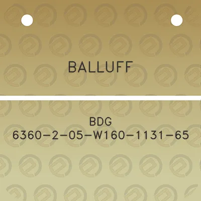 balluff-bdg-6360-2-05-w160-1131-65