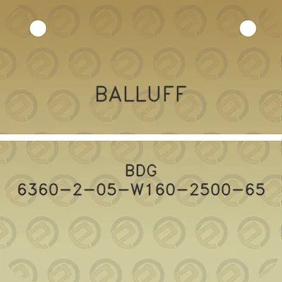 balluff-bdg-6360-2-05-w160-2500-65