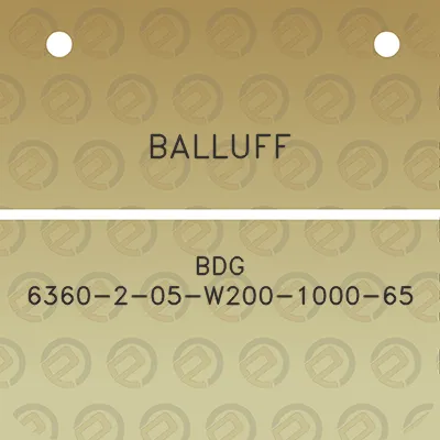 balluff-bdg-6360-2-05-w200-1000-65