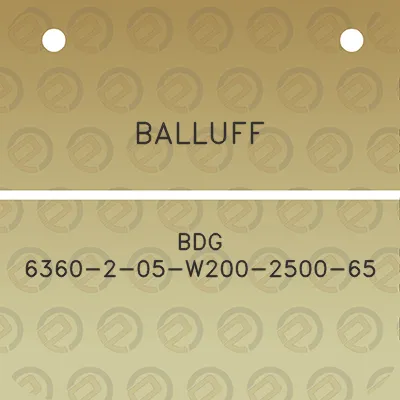 balluff-bdg-6360-2-05-w200-2500-65