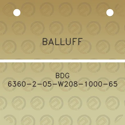 balluff-bdg-6360-2-05-w208-1000-65