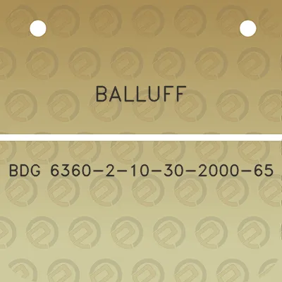 balluff-bdg-6360-2-10-30-2000-65