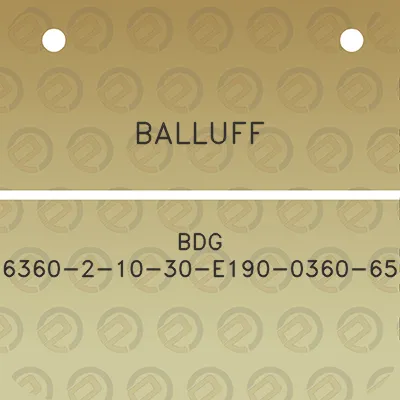 balluff-bdg-6360-2-10-30-e190-0360-65