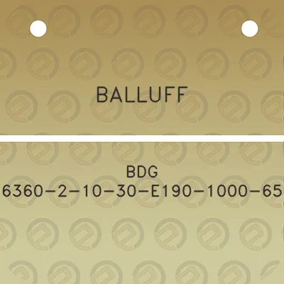 balluff-bdg-6360-2-10-30-e190-1000-65