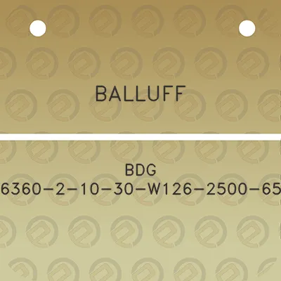 balluff-bdg-6360-2-10-30-w126-2500-65