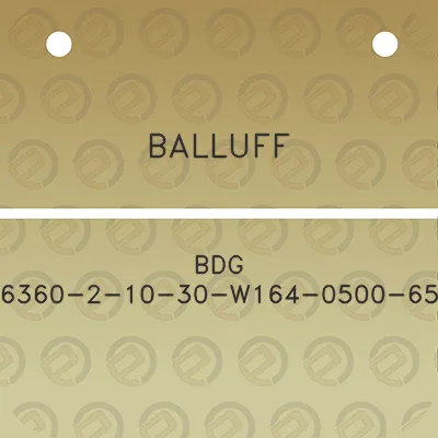 balluff-bdg-6360-2-10-30-w164-0500-65