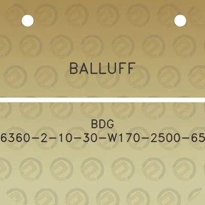 balluff-bdg-6360-2-10-30-w170-2500-65