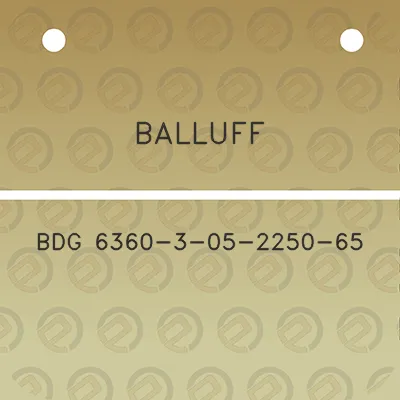 balluff-bdg-6360-3-05-2250-65