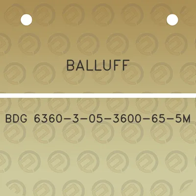 balluff-bdg-6360-3-05-3600-65-5m