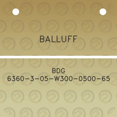 balluff-bdg-6360-3-05-w300-0500-65