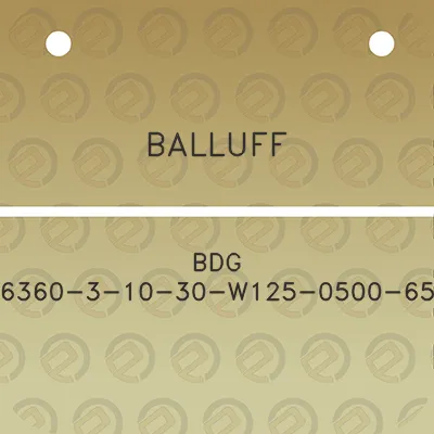 balluff-bdg-6360-3-10-30-w125-0500-65