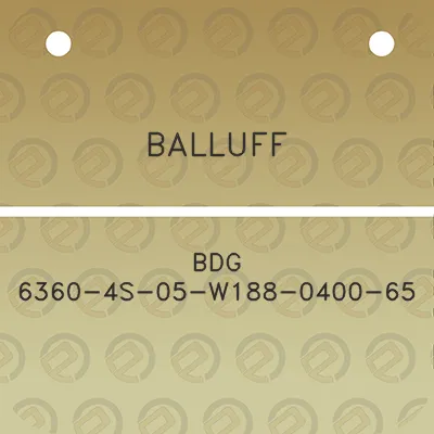 balluff-bdg-6360-4s-05-w188-0400-65