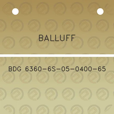 balluff-bdg-6360-6s-05-0400-65