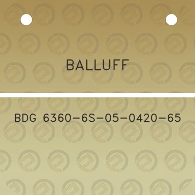 balluff-bdg-6360-6s-05-0420-65